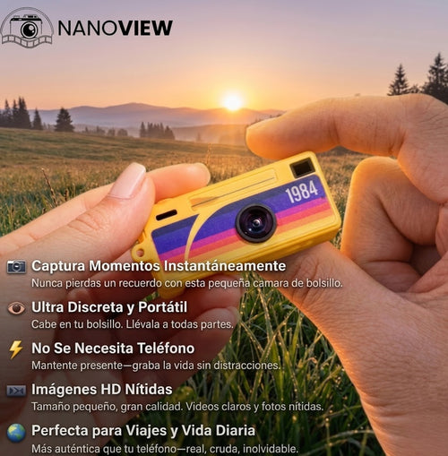 Mini Cámera Retro